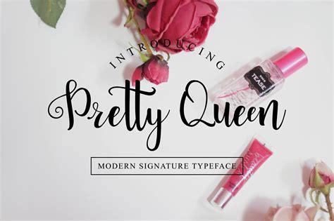 Pretty Queen Font Script Pixelify Best Free Fonts Mockups