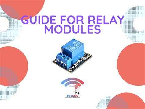 Guide For Relay Modules Iotedu