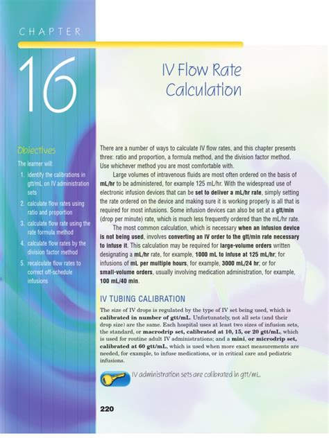 Iv infusion rate (cc/hr) =. Ivf Flow Rate for Dummies | Intravenous Therapy | Clinical ...