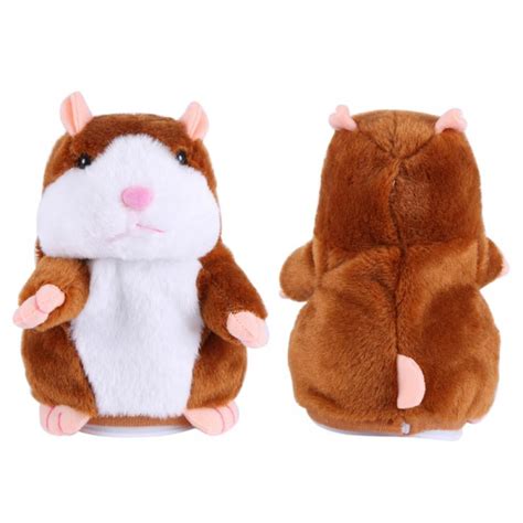 Mellco Kids Toys Talking Hamster Repeats What You Say Talking Plush