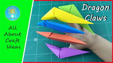 How To Make Origami Dragon Claws Halloween Origami Claws Easy