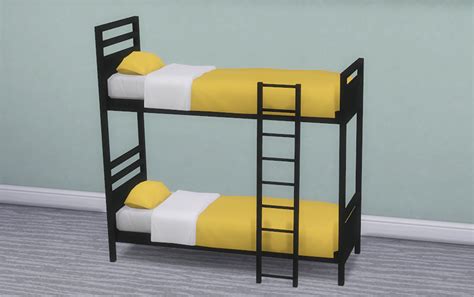 Sims 4 Functional Bunk Beds Mod Zimzimmer