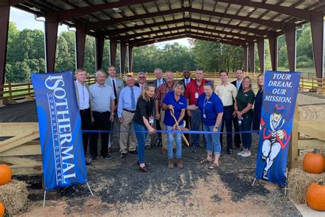 Ribbon Cutting Held For Therapeutic Riding Arena