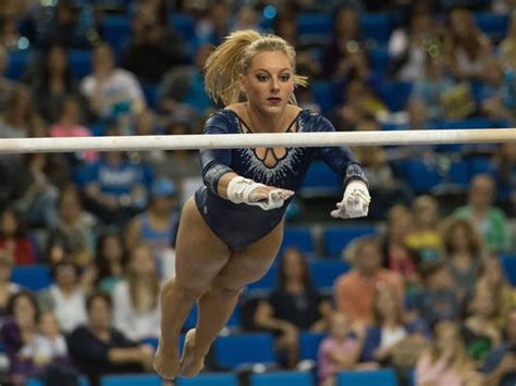 Olympian Peszek Making Most Of Final College Gymnastics Season