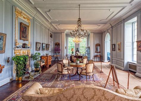 Drawing Room Manor House Yorkshire England Editorial Photo