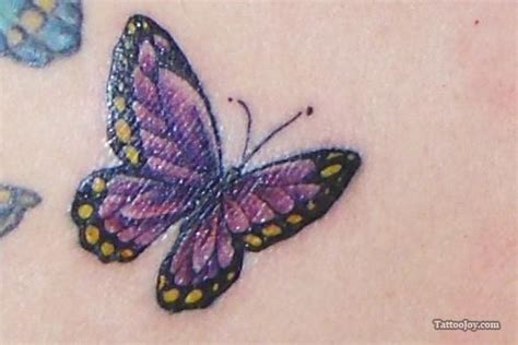 Purple Butterfly Tattoo Infinity Tattoo Pinterest