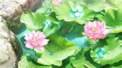 Bubble Movie Anime Anime Flower Beautiful Landscape Wallpaper