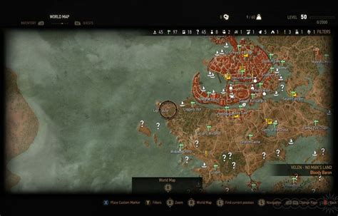 Check Out How Big The Map Is In The Witcher 3 Wild Hunt Gamezone