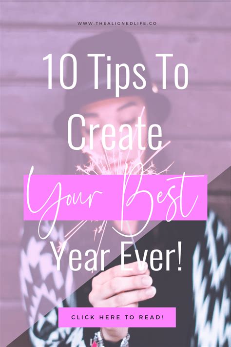 10 Steps To Create Your Best Year Ever The 2022 Guide The Aligned Life