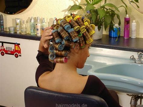 Instead of using rods to curl your locks, stylists might use different materials to help you catch. 114 best images about wet set with rollers on Pinterest ...