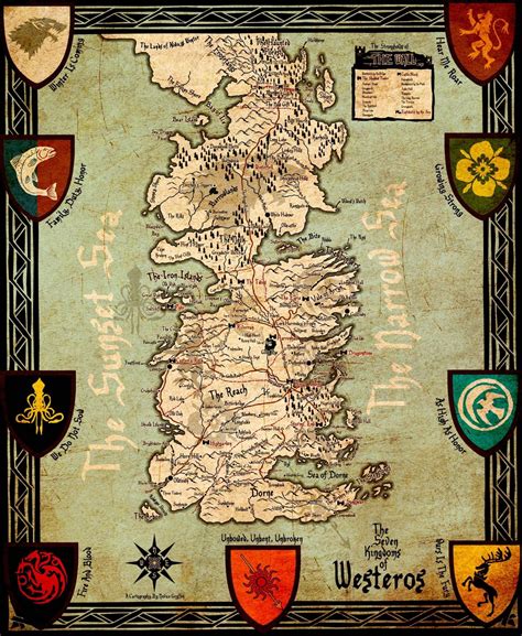 I Know There Are A Lot Of Westeros Maps Around The Internet But This