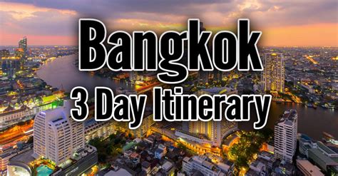 What To Do In Bangkok A Day Itinerary Complete City Guides Travel Blog