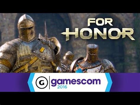 For Honor Viking Samurai And Knight Factions Gamescom 2016 Trailer