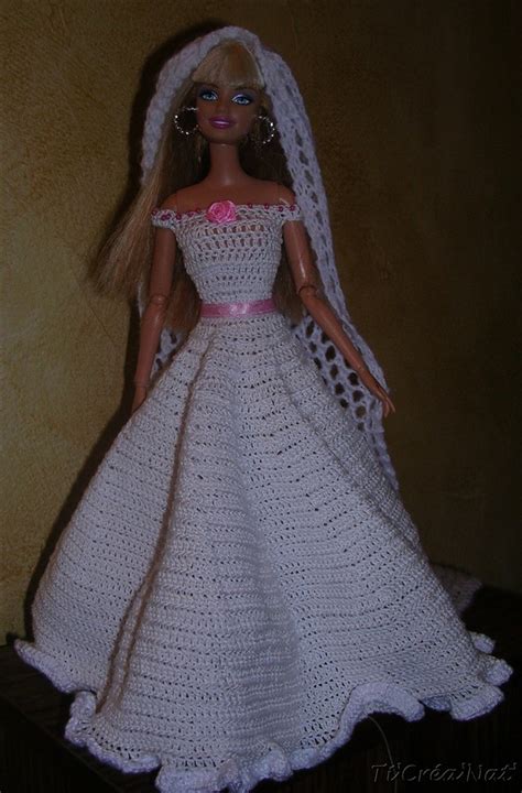 ti créa nat barbie robe de mariée