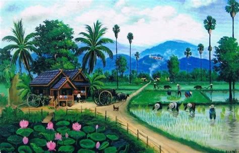 34 gambar kartun anak desa kumpulan gambar kartun. Gambar Rumah Suasana Kampung - Rumah Oliv