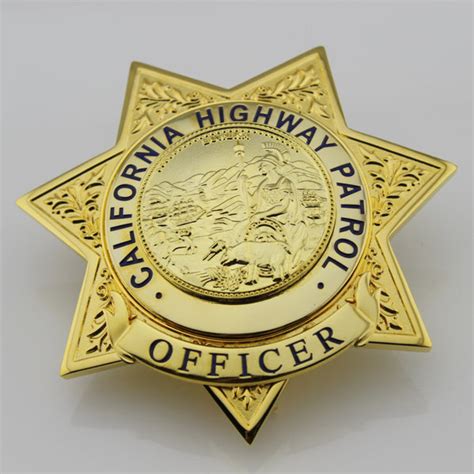 Us Chp Officertraffic Officer Badge California Highway Patrol Officer