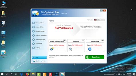 نرم افزار بهینه سازی ویندوز Pc Optimizer Pro 8116 Windows