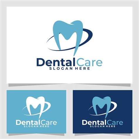 Premium Vector Dental Care Logo Vector Design Template