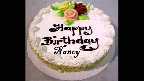 Happy Birthday Nancy Youtube