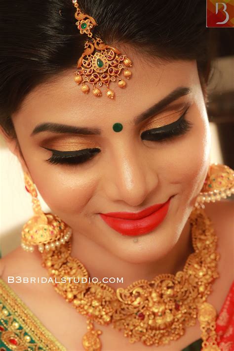 South Indian Bridal Makeup By Karthika B3bridalstudio Contact