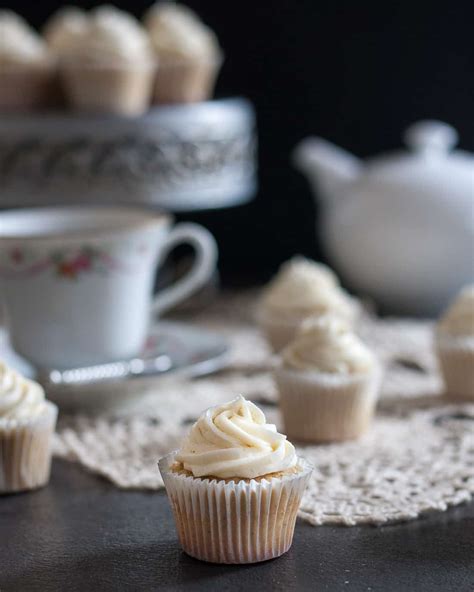 earl grey cupcakes with honey buttercream frosting goodie godmother