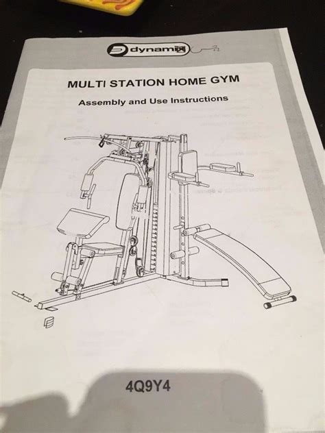 Dynamix Compact Home Gym Assembly Instructions All About Home