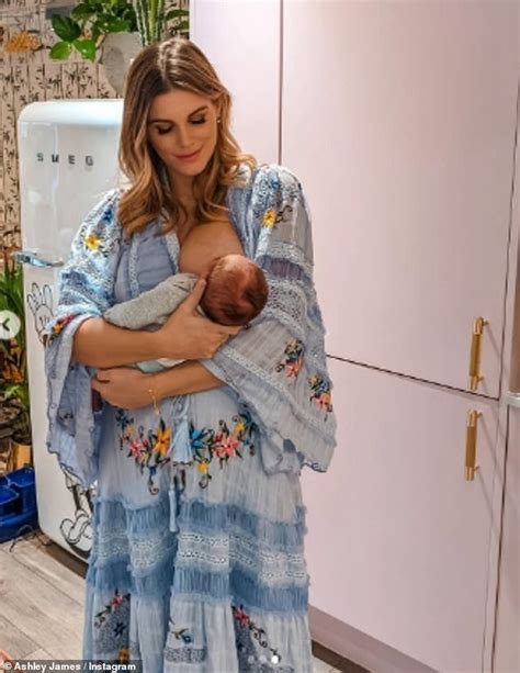 Ashley James Details Her Breastfeeding Journey With Son Alfie Rivers