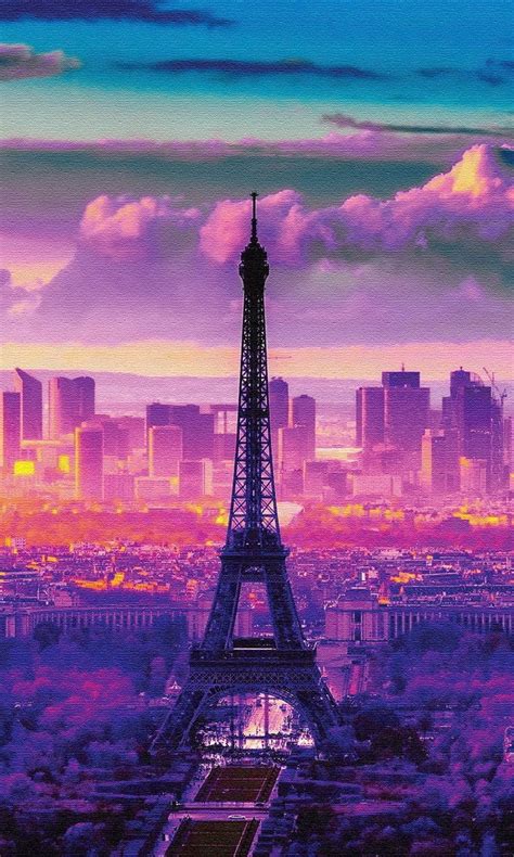 Purple Paris Wallpapers Top Những Hình Ảnh Đẹp