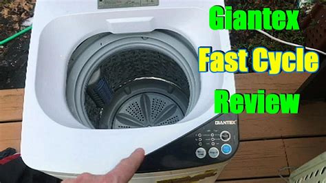 Giantex Portable Full Automatic Washing Machine Review Camping