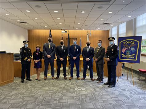 West Hartford Police Department Welcomes Four New Officers - We-Ha