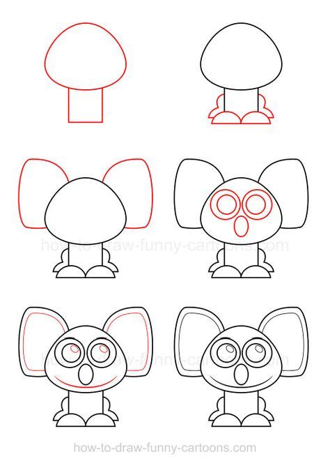 How To Draw A Koala Drawings Easy Drawings Toddler Drawing