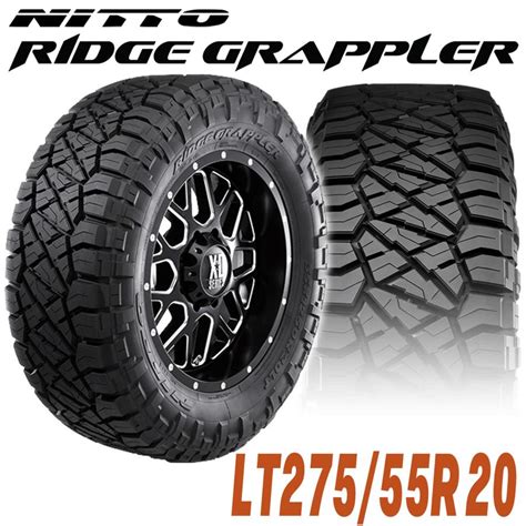 Nitto ニットー Ridge Grappler リッジグラップラー タイヤ20インチ（1本）lt27555r20 Mkr Nt217
