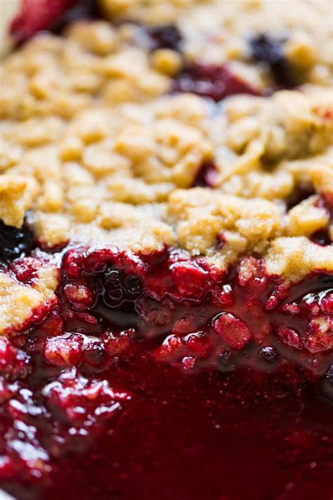 Easy Blackberry Crumble Recipe Recipe For Perfection