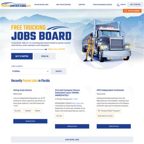 Truck Driver Jobs 411