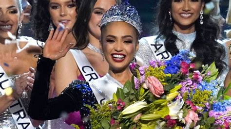 Miss Universe Winner Usa Representative Rbonney Gabriel Takes Crown
