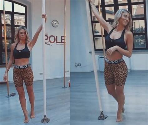 Diletta Leotta Fa Eco A Chiara Ferragni La Sua Pole Dance è Hot Ilgiornale It