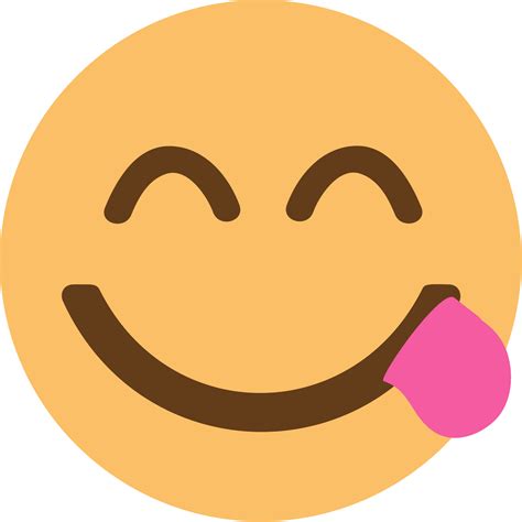 Download Yum Emoji Clipart Yummy Emoji Clipart Png Download