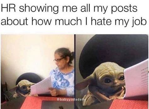Baby yoda (officially called the child) sent the internet into a frenzy. Pin by Shar Bear on Baby Yoda in 2020 | Funny relatable ...