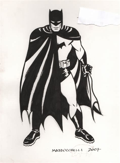 Batman By David Mazzucchelli Finished In Levi Jacobs Pin Ups Comic