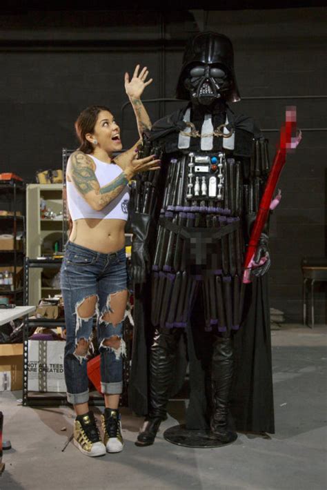 Porn Star Builds Darth Vader Replica Out Of Sex Toys Pics