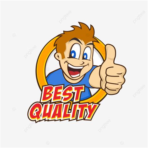 Cartoon Guy Thumbs Up Victory Blonde Character Thumb Png Transparent