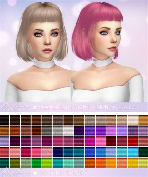 Aveira Sims 4 Leahlillith Night Vision Retexture • Sims 4 Downloads