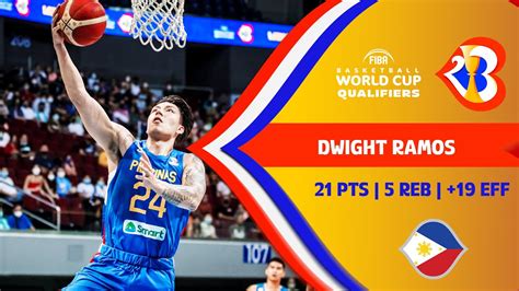 🇵🇭 Dwight Ramos Put On A Show Vs India 21 Pts 5 Reb 19 Eff