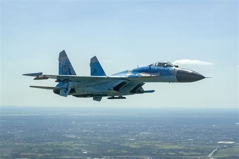 Ukrainian Su 27 Fighter Intercepted In Romania Aerotime