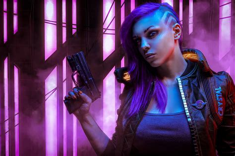 Wallpaper Cyberpunk 2077 Girl Band 1920x1280 Redive 2235570 Hd