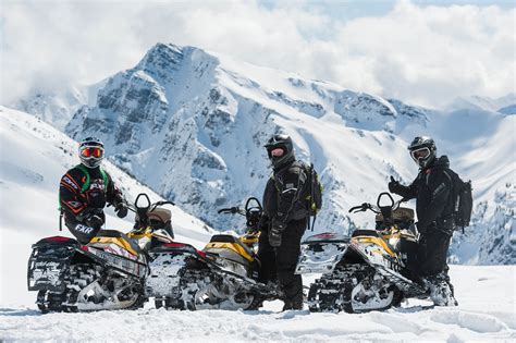 Guide Only Snowmobile Tours Rocky Mountain Riders