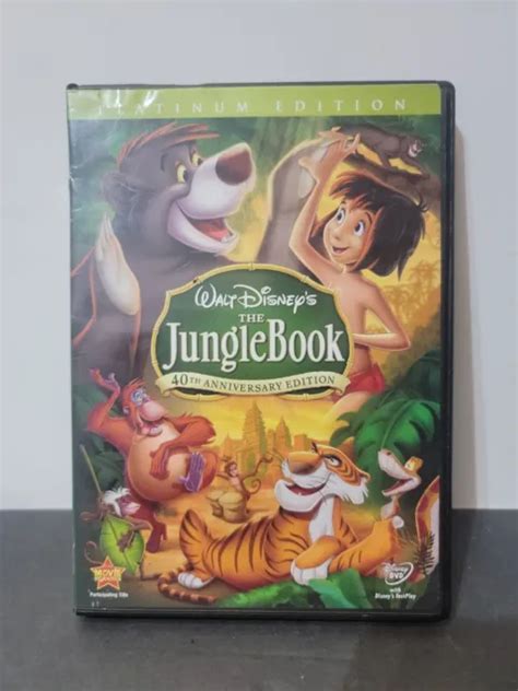 The Jungle Book Dvd 2007 2 Disc Set 40th Anniversary Platinum