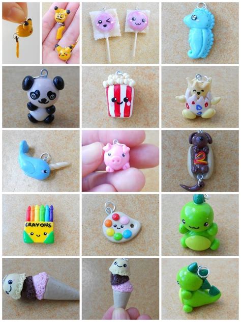 Charmscharming15 Polymer Clay Crafts Clay Crafts Cute Polymer Clay