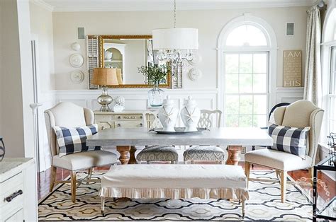 Casual yet Elegant White Dining Room - Maison de Pax
