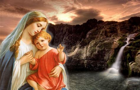 Mary Mother Of God Wallpapers Wallpaper Cave